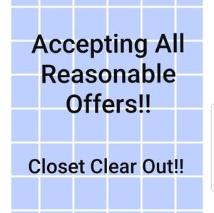 Closet Clean Out!